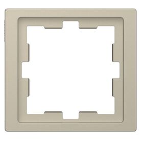 Рамка 1-постова серія D-Life Сахара Merten System Design