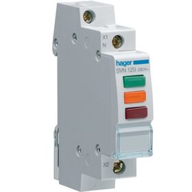 індикатор напруги 3 фази 230В LED червоний/зелений/помаранчевий HAGER