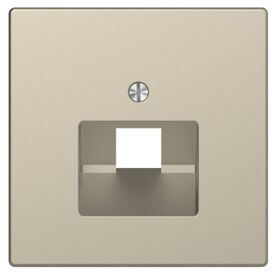 Панель-накладка комп'ютерної розетки 1xRJ45 серія D-Life Сахара Merten System Design