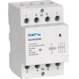 Модульный контактор NCH8-63/40 4P 63A CHINT Electrics