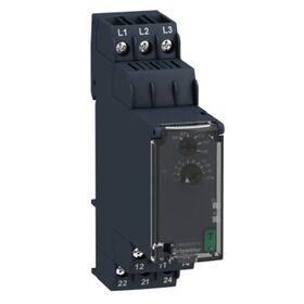 Трехфазное реле контроля минимального напряжения 8 А 2 CO 380… 480 В AC Zelio Control Schneider