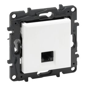 NILOE STEP Розетка інформаційна RJ45  CAT5e UTP, колір Білий