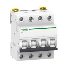iK60 4P 6A C Модульный автоматический выключатель Acti 9 Schneider A9K24406