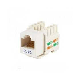 роз"єм комп"ютерний не екранований RJ-45, 6 кат, KeyStone (білий) 11014620
