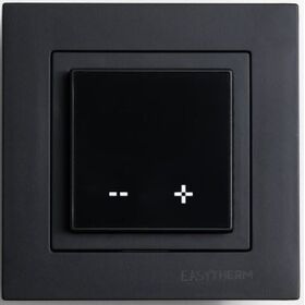 ET-35 терморегулятор з дисплеєм температури Easytherm, 16А, 3200Вт (чорний)