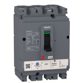 3-полюсный стационарный автоматический выключатель 63А EASYPACT CVS100B TM63D 3P3D, 25kA Schneider Electric
