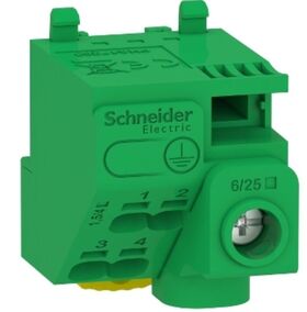 Клемний блок PE, 5 отв. Schneider Electric