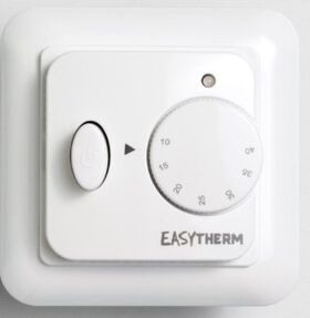 EASY MECH терморегулятор поворотний Easytherm 16А 3500Вт (білий)