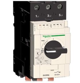 Автомат защиты двигателя  30кВт (400V AC3) Everlink с комбинированным расцеплением 48-65A