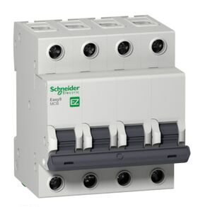 Автоматический выключатель EZ9, 4Р, 16А, Х-КА "С" Schneider Electric EZ9F34416