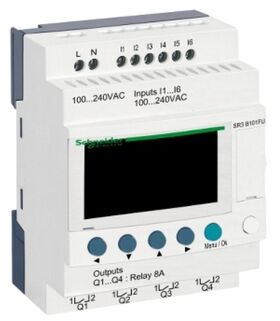 ІНТЕЛЕКТУАЛЬНЕ РЕЛЕ 10ВХ/ВИХ, ~240В ДИСПЛ+Годинник Schneider Electric