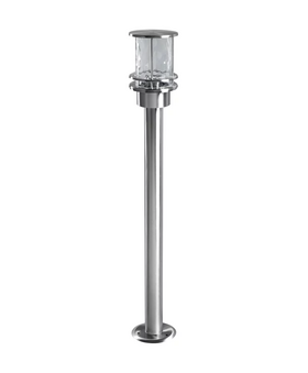 ENDURA CLASSIC POST 80CM E27 ST Столбик: Светильник на улицу IP44, Дворики, Дорожки: корпус "Нержавеющая сталь" LEDVANCE