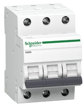 Автоматический выключатель (АВ), Acti9 K60N, 3P, 10A, C кривая, 6000A Schneider Electric