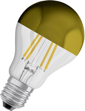 Светодиодная лампа LSCLA50MIR G 7W/827 230V FIL E27 OSRAM "золото"