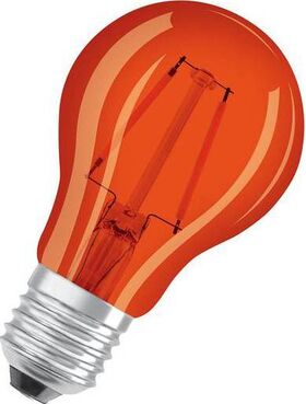 Светодиодная лампа LEDSCLA15 2.5W/515 230V Orange E27 OSRAM