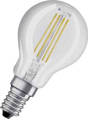 Светодиодная лампа LEDS CL P40 4W/840 230V FIL E14 OSRAM