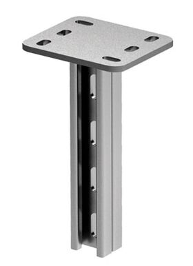 BSD2104 (LP8104) Вертикальный подвес двойной 41х21 L 400 горячего цинкования метод Сендзимира