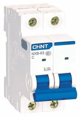 Авто. вимикач 2P C6 6kA NXB-63 CHINT