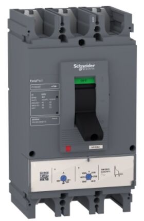 3-полюсный стационарный автоматический выключатель 320А EASYPACT CVS400F TM320D 3P3D, 36kA Schneider Electric