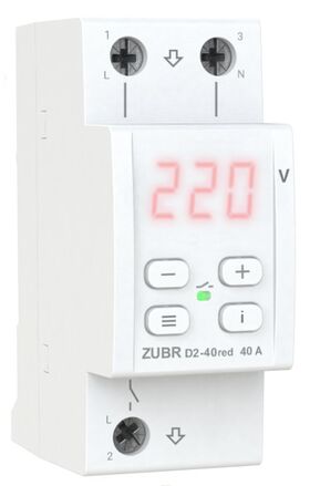 ZUBR D2-40 red Реле напруги
