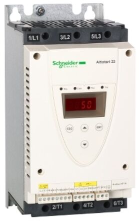 ПРИСТРІЙ ПЛАВНОГО ПУСКУ ATS22 32A 230-440 У байпас двигун зірка або трикутник Schneider Electric