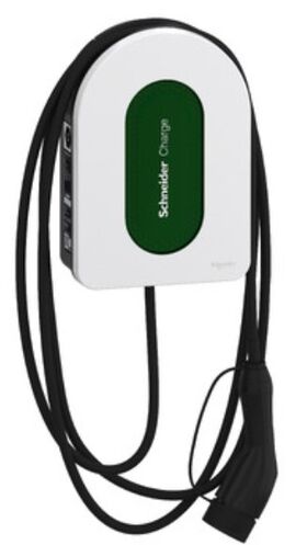 Зарядна станція Schneider Charge 7,4KW 1P+N з вбудованним кабелем Т2 5 метрів