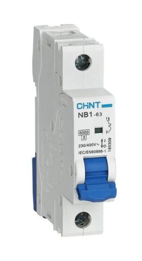 Авто. выключатель 1P C6 6kA DB NB1-63 CHINT