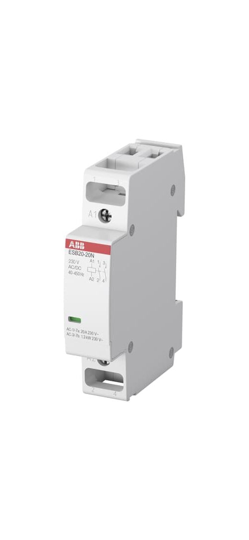 Контактор ABB ESB20-20N-06 20A 2НО 230В