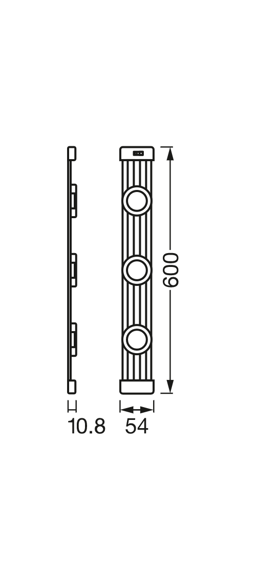 Светильник светодиодный 9,5 Вт LINEARLED MAGNET 3 SPOT 600 SEN 840 белый 4000 К NIGHTLUX MULTI Power Кабель - от сети 220В, LEDVANCE фото 2