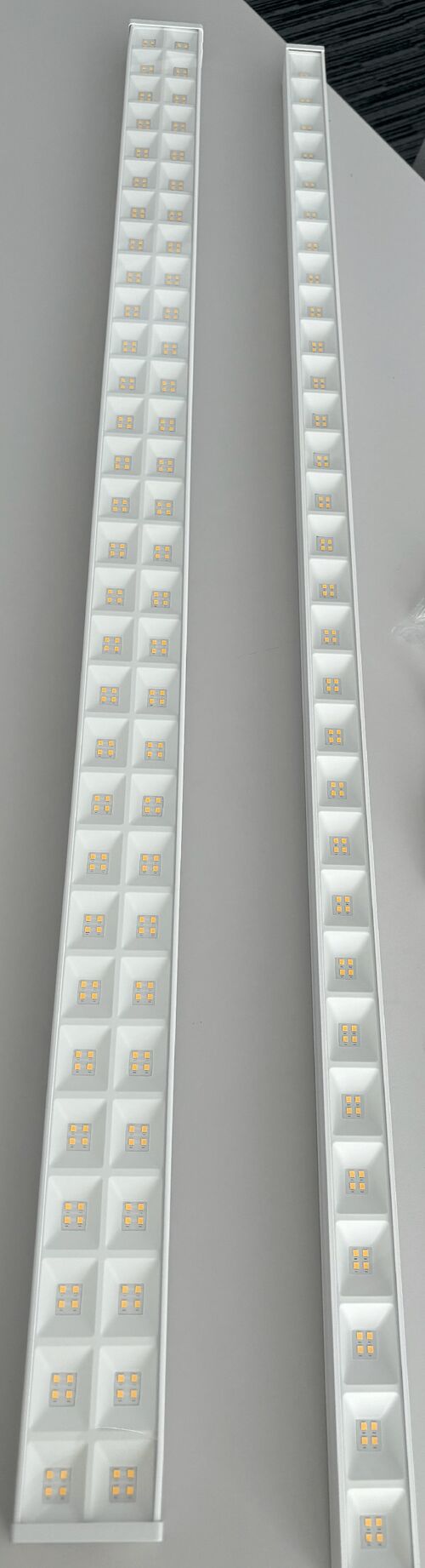 Лінійний світильник LLF 45W 5400Lm AC 165-265V IP20 4000К 1170x36x36mm гарантія 2 року (До 8 шт у лінію) білий ELMAR