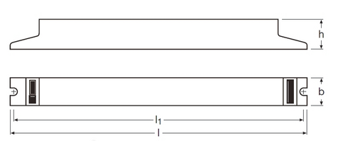 ЕПРА QT-FIT8 2X58-70/220-240 VS20 OSRAM фото 1