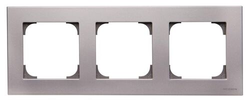 Рамка 3 поста срібний Sky