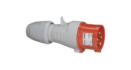 Вилка прямая 16A 3К+Н+З 415В IP44 P 17 Tempra Pro Legrand