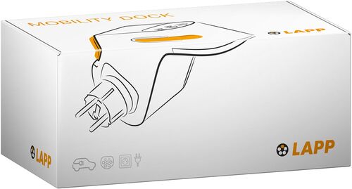 Зарядное устройство 1-фазное MOBILITY DOCK 2,3кВт 10А/230В Schuko / Type 2 IP44 для зарядки электромобиля от бытовой розетки с заземлением LAPP MOBILITY фото 5