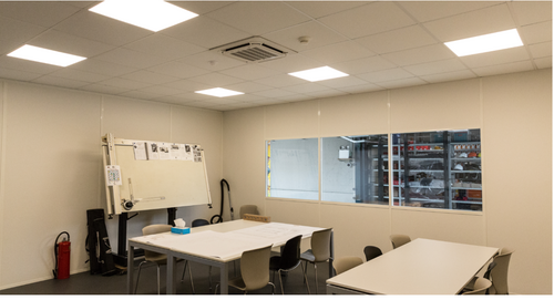 ECO PANEL 600 36W 3240Lm 840 WT UGR < 19 | Квадратные встраиваемые панельные светильники с низким ослеплением, 600x600 мм Osram фото 1