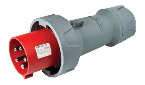 Штекер 63A 5P 6H 400V IP67 кабельный PowerTOP plus  Mennekes