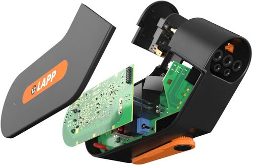 Зарядное устройство 1-фазное MOBILITY DOCK 2,3кВт 10А/230В Schuko / Type 2 IP44 для зарядки электромобиля от бытовой розетки с заземлением LAPP MOBILITY фото 4