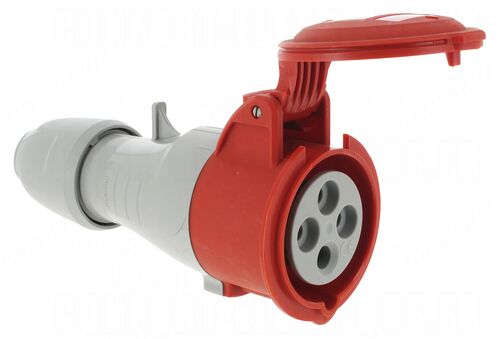 Розетка мобільна 16A 3К+З 415В IP44 P 17 Tempra Pro Legrand