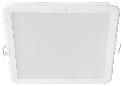 MESON 150 17W 6500K 1300 Lm H4,7 см S16.5x16.5 cм d150x150 мм IP20 НЕ-Дім.  Світильник точковий Philips білий квадрат_915005749101 Philips