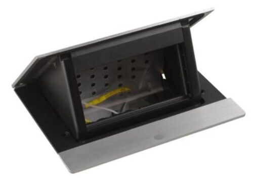 INCARA POP-UP Висувний люк на 4 модулі з монтажним комплектом, порожній, колір Нержавіюча сталь