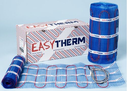Нагрівальний мат Easytherm 10 м кв 230 V AC Потужність 2000 Вт під Плитку/Керамограніт/Камінь Easymate Латвія