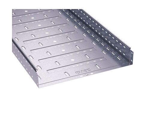 Лоток перфорований 600х100 гарячого цинкування метод Сендзиміра L 3000 ДКС