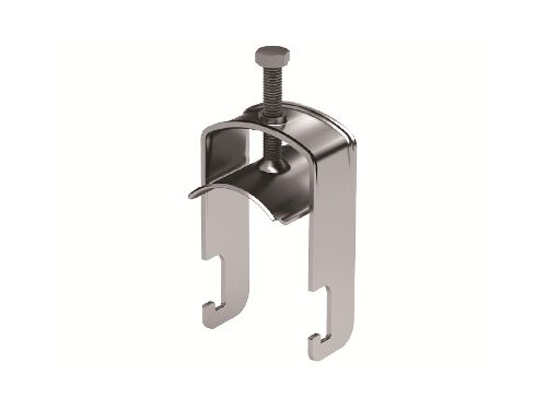 Держатель кабельный для крепления к профилю д. 56-62