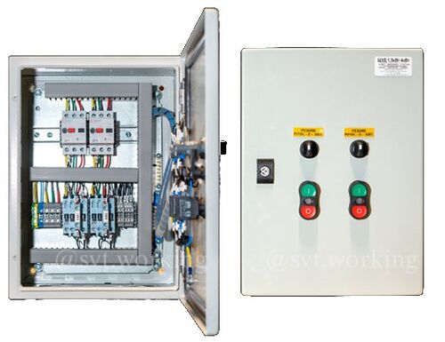 Щит керування вентилятором димовидалення "ЩКВ 3 кВ." IP55