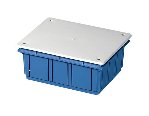 Коробка розподільна 160x130x70 внутрішня для бетону з кришкою ELETTROCANALI