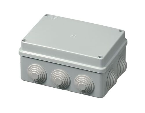 Коробка розподільна 150х110х70мм зовнішня IP55 з гумовими сальниками ELETTROCANALI