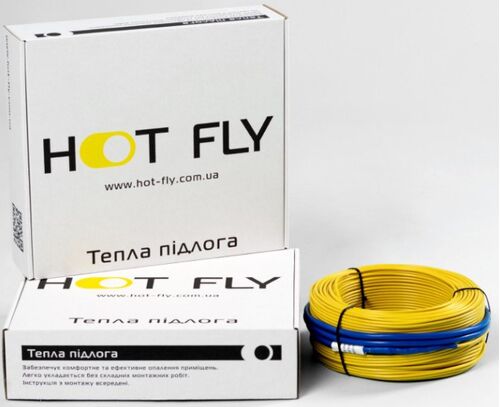 Кабель Тепла підлога {плитка/керамограніт/камінь) 105 м 230 V AC Потужність 1890 Вт Hot Fly, Індія