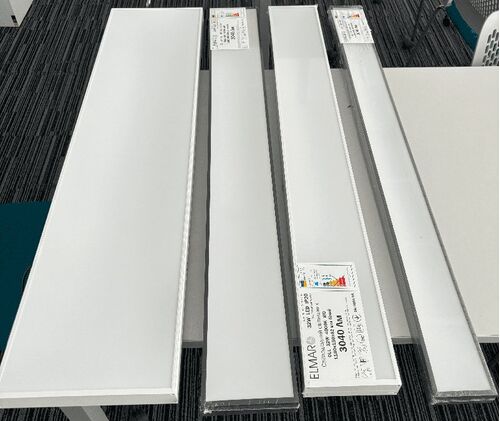 Лінійний світильник OLL NW 32W 3040Lm AC 220-240V IP20 4000К 1180x98x35mm гарантія 2 року накладний чи підвісний за рахунок дод. аксесуарів (До 8 шт у лінію) чорний ELMAR фото 1