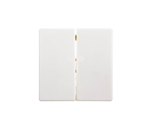 Лицевая панель двухклавишных выключателей полярна білизна Q.1/Q.3 Berker