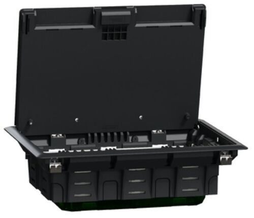 Напольный US+ люк пластиковый 8 модулей размер L на 8х45 (8 постов или 16 модулей) IP20 Unica System+ Schneider Electric